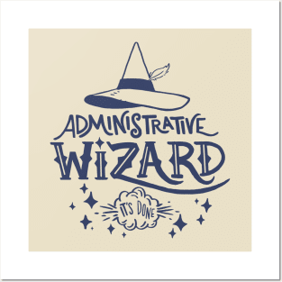 Administrative Wizard Posters and Art